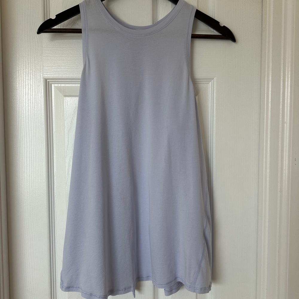lululemon athletica All Tied Up Lavender Tie-Back Tank Top - Picture 5 of 9